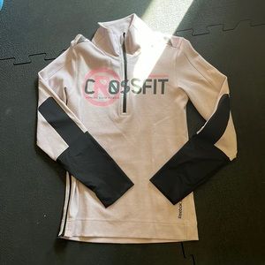 Reebok CrossFit women’s 3/4 zip front jacket; size small; excellent condition